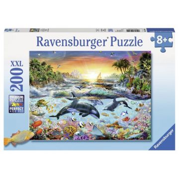 Puzzle paradisul Delfinilor 200 piese Ravensburger