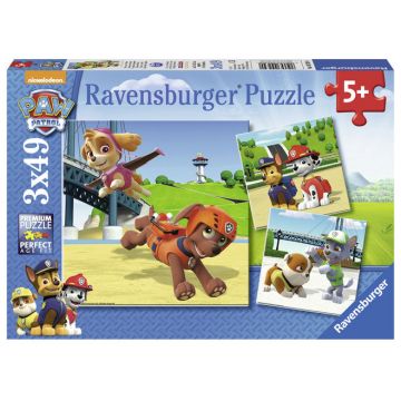 Puzzle Patrula Catelusilor 3X49 piese Ravensburger