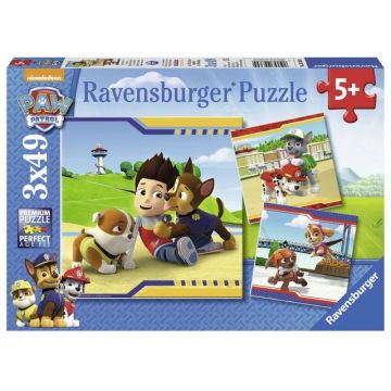 Puzzle Patrula Catelusilor M2, 3X49 piese Ravensburger