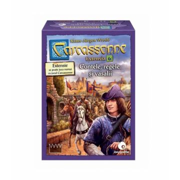 Carcassonne - Extensia 6: Contele, regele si vasalii (RO)