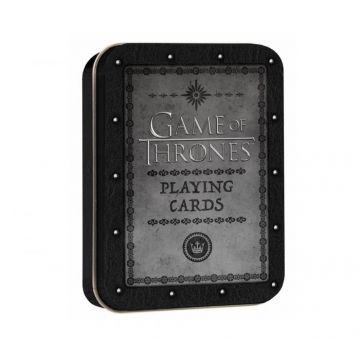 Carti de joc Game of Thrones (cutie metal) Carti de joc Game of Thrones (cutie metal)