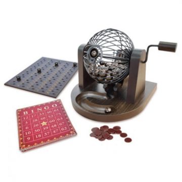 Joc Bingo Deluxe din lemn - 90 bile Joc Bingo Deluxe din lemn - 90 bile