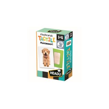 Joc de carti tactile Montessori Headu