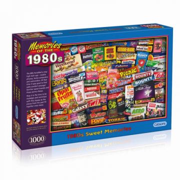 Puzzle 1000 piese - Dulciurile anilor 1980