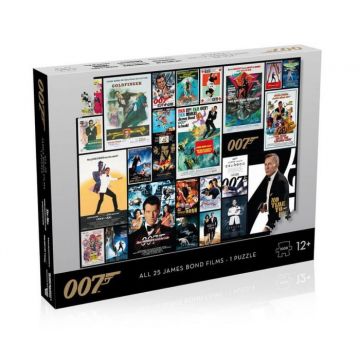 Puzzle 1000 piese James Bond 007 - Posters Puzzle 1000 piese James Bond 007 - Posters