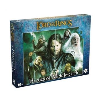 Puzzle 1000 piese Lord of the Rings - Heroes of Middle Earth Puzzle 1000 piese Lord of the Rings - Heroes of Middle Earth