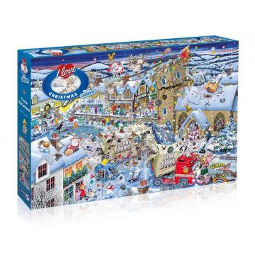 Puzzle 1000 piese - Magia Craciunului