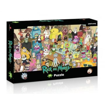 Puzzle 1000 piese Rick and Morty