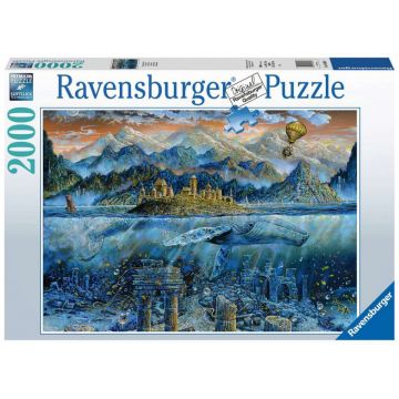 Puzzle adulti Balena fantastica 2000 piese Ravensburger