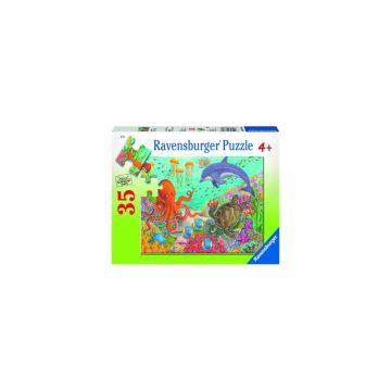 Puzzle animale din ocean 35 piese Ravensburger