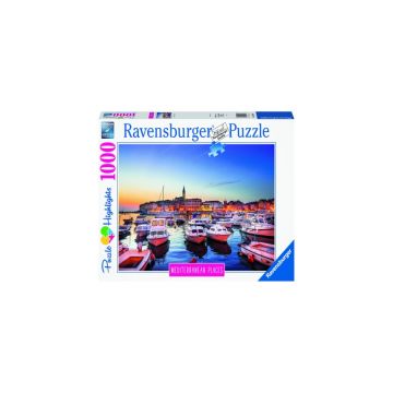 Puzzle copii si adulti Croatia mediteraniana 1000 piese Ravensburger