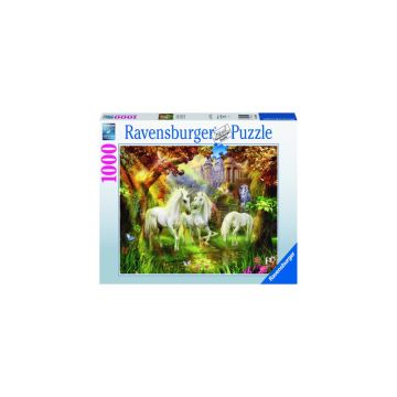 Puzzle copii si adulti Unicorni 1000 piese Ravensburger
