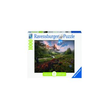 Puzzle copii si adulti Vale de munte 1000 piese Ravensburger
