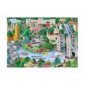Puzzle din lemn - London Sights - 200 piese Puzzle din lemn - London Sights - 200 piese