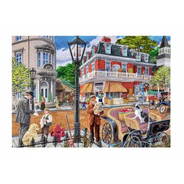 Puzzle din lemn - Main Street - 200 piese