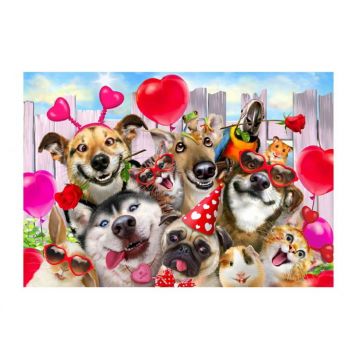 Puzzle din lemn - Party Time - 150 piese Puzzle din lemn - Party Time - 150 piese