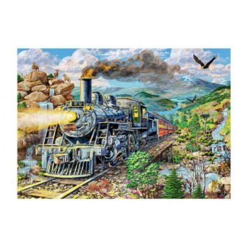 Puzzle din lemn - Railway - 200 piese Puzzle din lemn - Railway - 200 piese