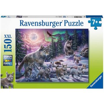 Puzzle familie de lupi 150 piese Ravensburger