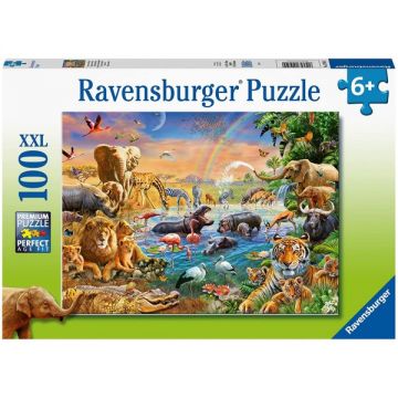 Puzzle izvor in jungla 100 piese Ravensburger