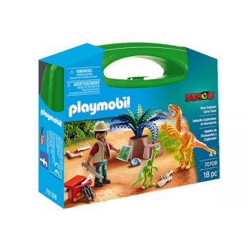 Set portabil dinozauri Playmobil Dinos