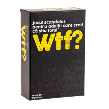 WTF? - Joc de societate pentru adulti (RO) WTF? - Joc de societate pentru adulti (RO)