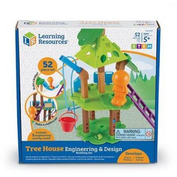 Learning Resources Set STEM - Casuta din copac