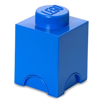 LEGO® Cutie depozitare LEGO 1x1 albastru inchis (40011731)