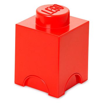 LEGO® Cutie depozitare LEGO 1x1 rosu (40011730)