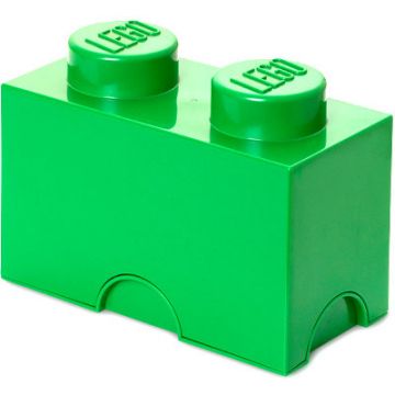 LEGO® Cutie depozitare LEGO 1x2 verde inchis (40021734)