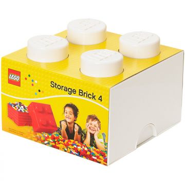 LEGO® Cutie depozitare LEGO 2x2 alb (40031735)