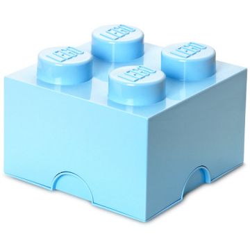 LEGO® Cutie depozitare LEGO 2x2 albastru deschis (40031736)