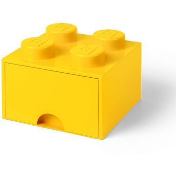 LEGO® Cutie depozitare LEGO 2x2 cu sertar, galben (40051732)