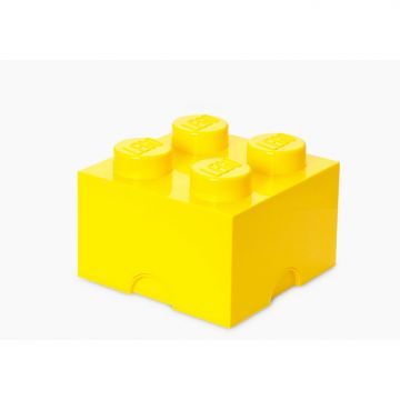 LEGO® Cutie depozitare LEGO 2x2 galben (40031732)