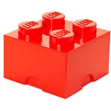 LEGO® Cutie depozitare LEGO 2x2 rosu (40031730)