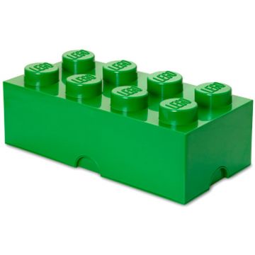 LEGO® Cutie depozitare LEGO 2x4 verde inchis (40041734)