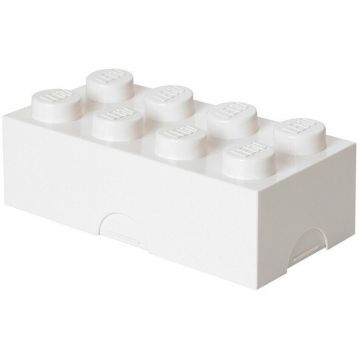 LEGO® Cutie sandwich LEGO 2x4 alb