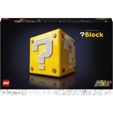 LEGO® LEGO 71395 Super Mario - Blocul semn de intrebare, 2064 piese + CADOU
