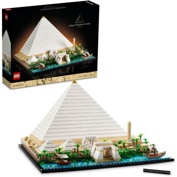 LEGO® LEGO® Architecture - Marea piramida din Giza 21058, 1476 piese