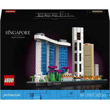 LEGO® LEGO® Architecture - Singapore 21057, 827 piese