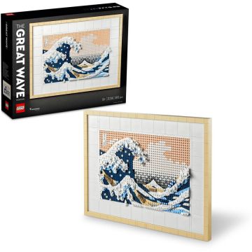 LEGO® LEGO® ART - Hokusai, Marele val 31208, 1810 piese