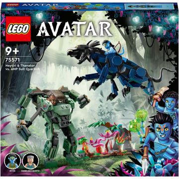 LEGO® LEGO® Avatar Neytiri si Thanator contra Robotul AMP Quaritch 75571, 560 piese