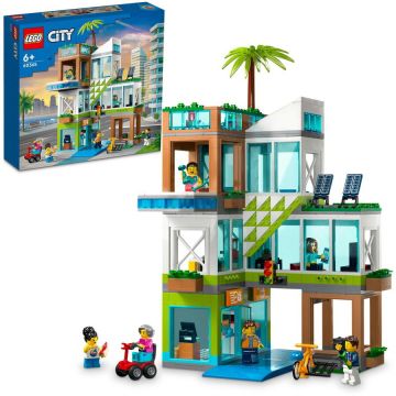 LEGO® LEGO® City - Bloc de apartamente 60365, 688 piese