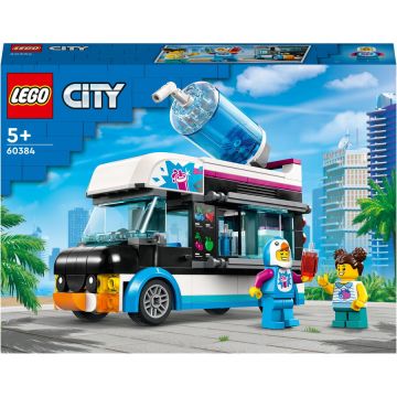 LEGO® LEGO® City - Camioneta-pinguin cu granita 60384, 194 piese