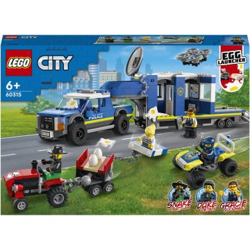 LEGO® LEGO® City - Masina Centru de comanda mobil al politiei 60315, 436 piese