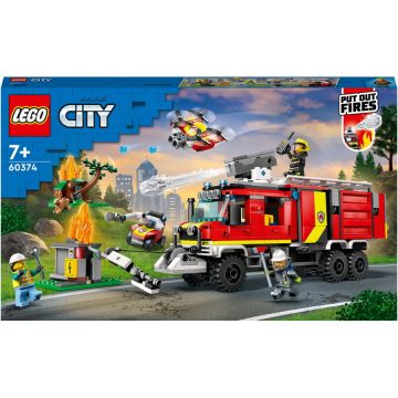 LEGO® LEGO® City - Masina unitatii de pompieri 60374, 502 piese