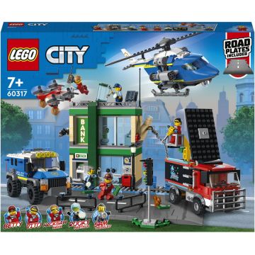 LEGO® LEGO® City - Politia in urmarire la banca 60317, 915 piese