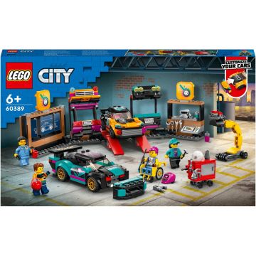 LEGO® LEGO® City - Service pentru personalizarea masinilor 60389, 507 piese