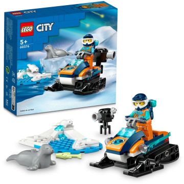 LEGO® LEGO® City - Snowmobil de explorare arctica 60376, 70 piese
