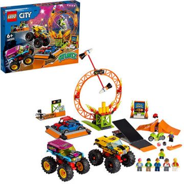 LEGO® LEGO City Stuntz - Arena de cascadorii 60295, 668 piese