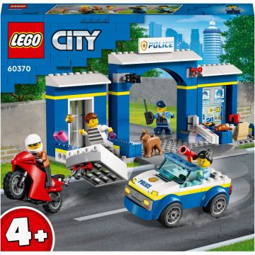 LEGO® LEGO® City - Urmarire la sectia de politie 60370, 172 piese